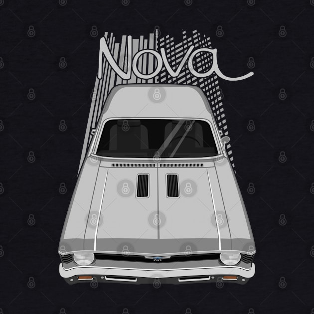 Chevrolet Nova 1969 - 1972 - silver by V8social